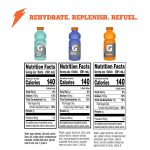 Gatorade Thirst Quencher Sports Drink, Variety Pack, 20oz Bottles, 12 Pack, Electrolytes for Rehydration - Image 6